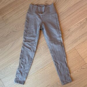 ALO Yoga Taupe High-Waisted Leggings